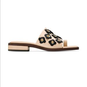 NWT COLE HAAN Carly Floral Sandals
